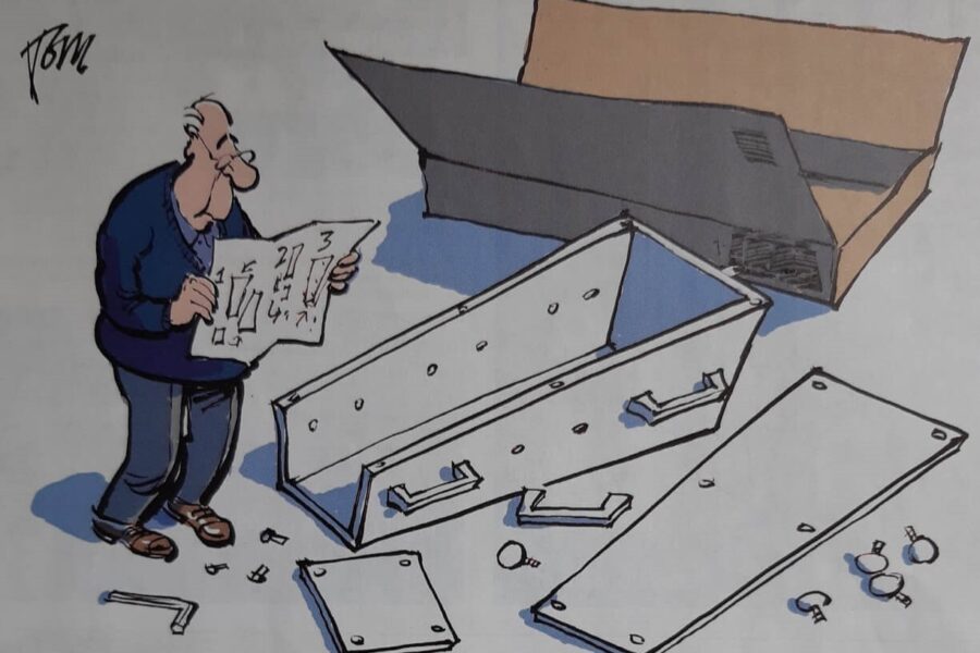 ‘Ik wil mijn eigen kist timmeren’